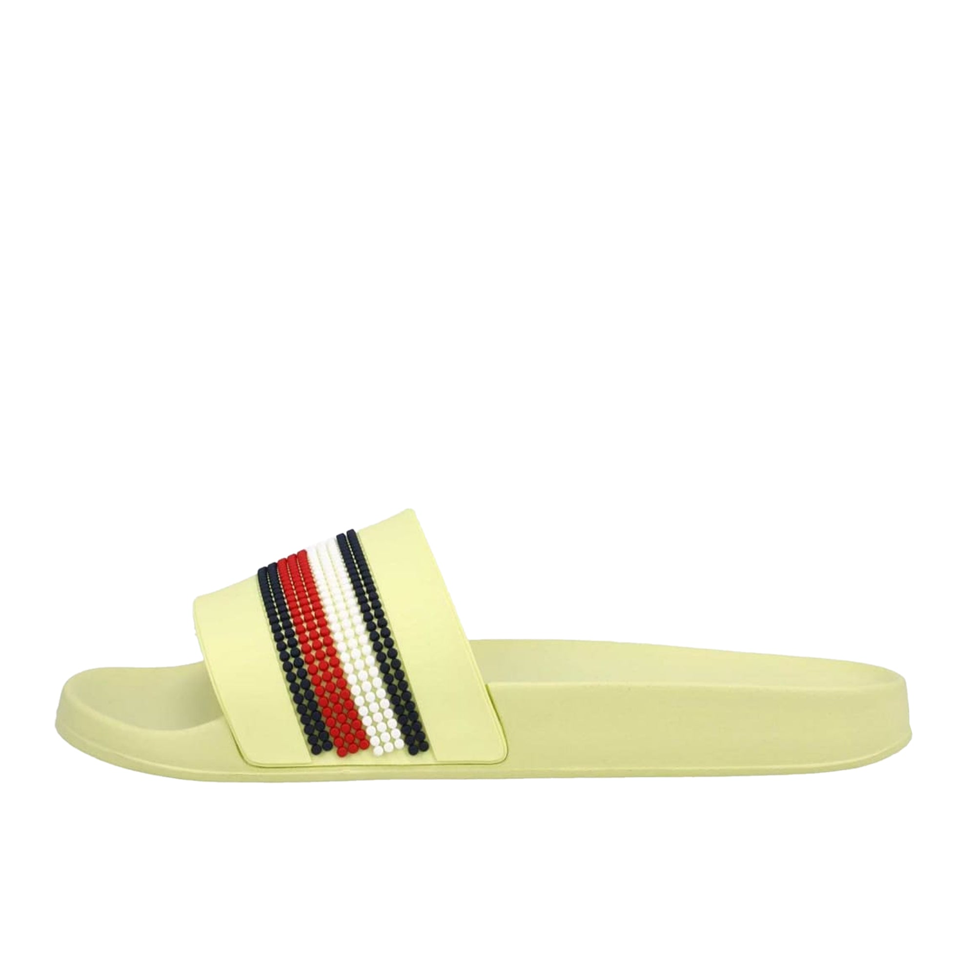 Tommy hilfiger best sale yellow slides