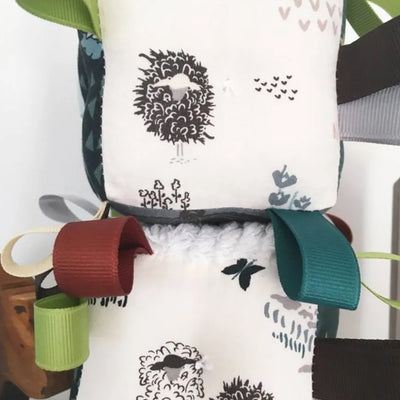 BIRD AND ELEPHANT BABY SENSORY BLOCK